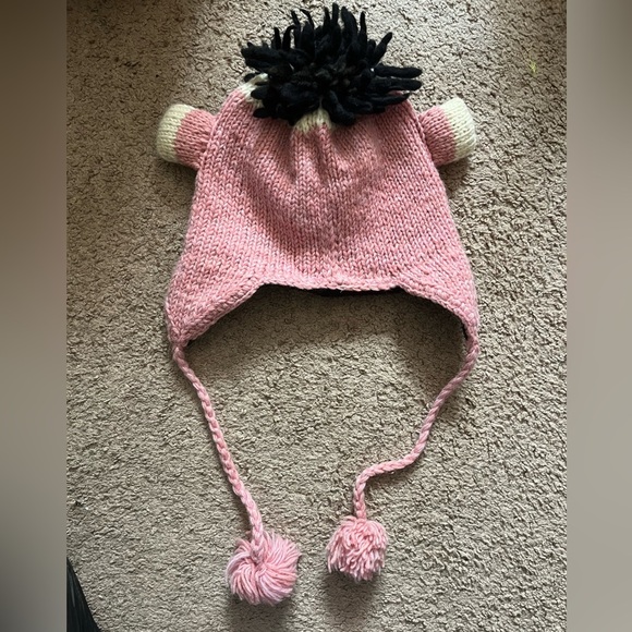 Wool Sock Monkey Hat - Picture 7 of 7